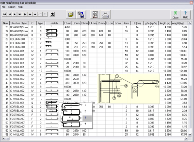 Edit steelbar schedule